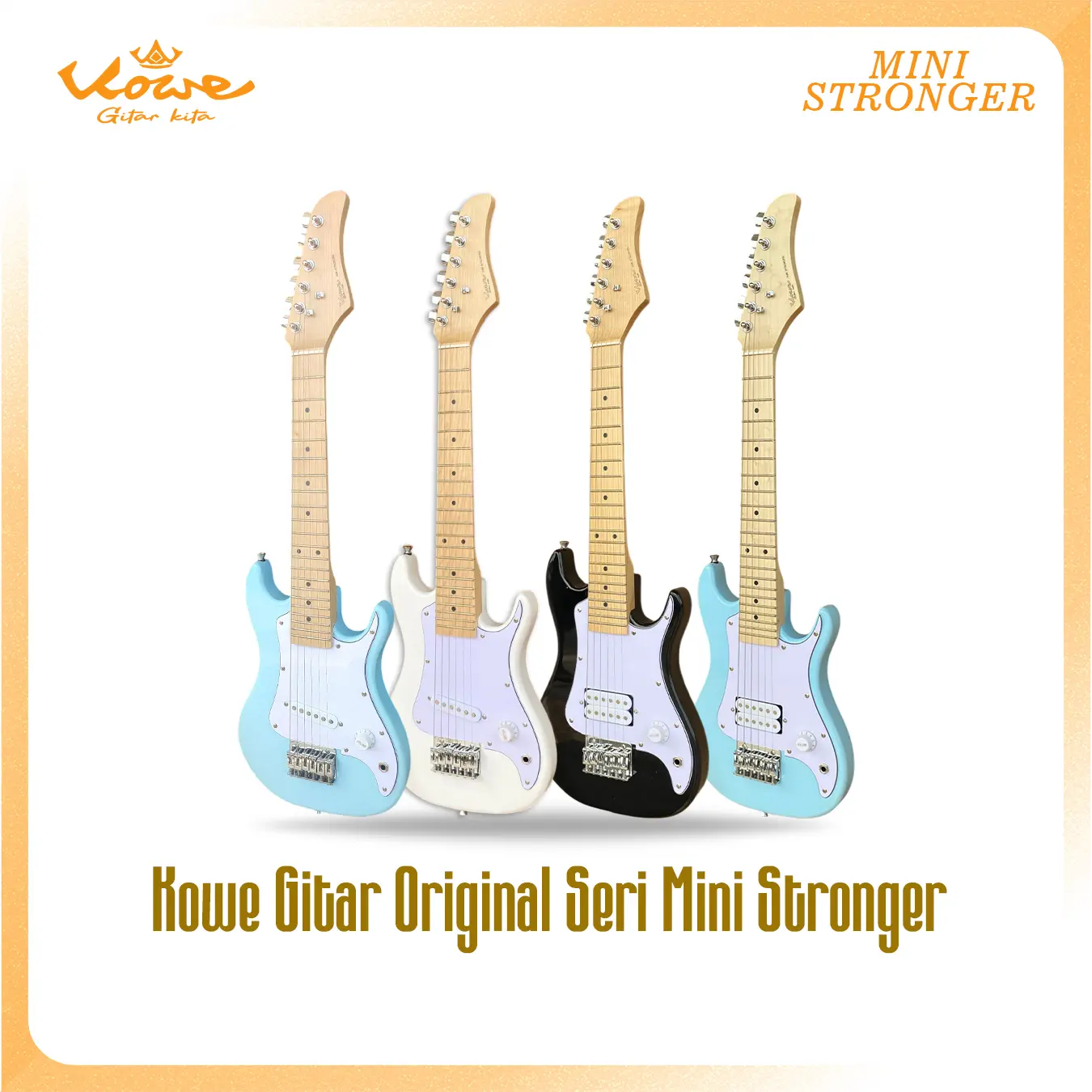 Kowe Gitar Original Seri Mini Stronger