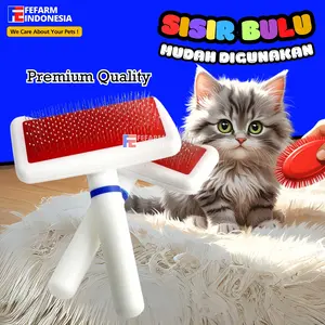 SISIR KUCING MUSANG KELINCI PET GROOMING SISIR GROOMING FEFARM