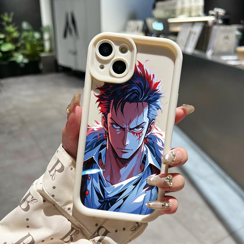 Casing Hp Untuk OPPO A5 A3s A12E Realme C1 Case pola Anime Luffy pelindung Kesing silikon Cesing Softcase kasing pria keren 2