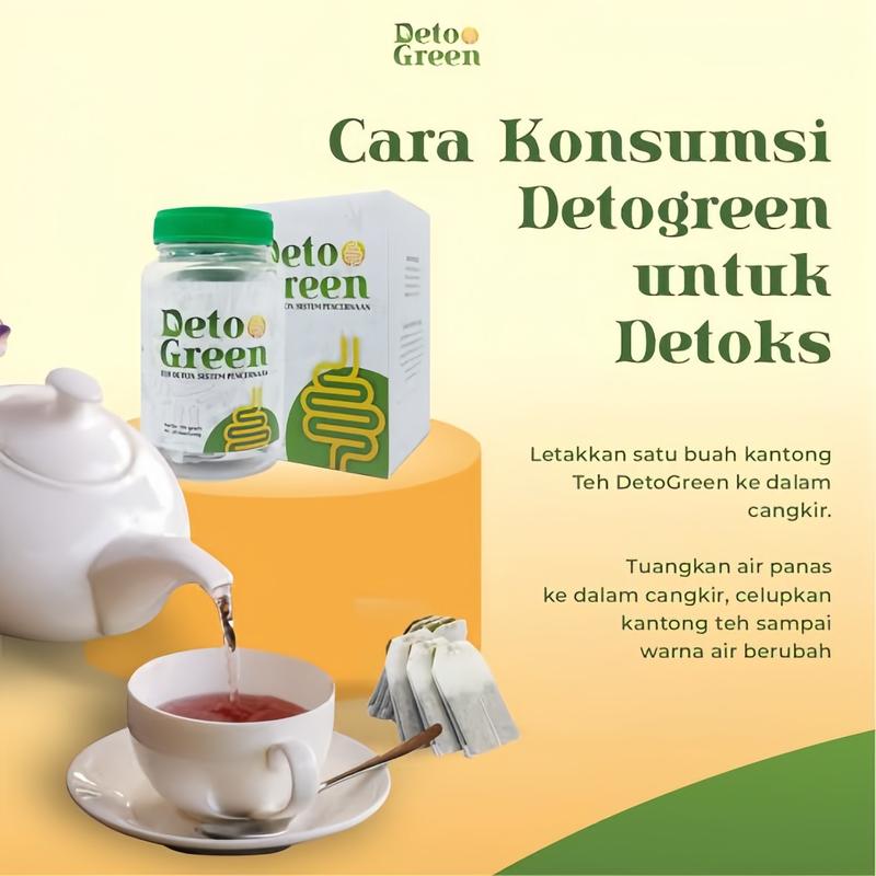 Product Introduction of Detogreen Air Tea Honey Peach Herbal Alami Asli Original Pemulihan Kesehatan Ususmu Dan Melancarkan Sistem Pencernaan 4
