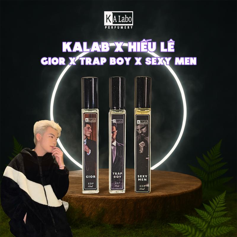 KALAB x Hiếu Lê COMBO 3 CHAI NƯỚC HOA NAM KALABO LƯU HƯƠNG 6-8 TIẾNG Cosmetic Perfume Mỹ Phẩm