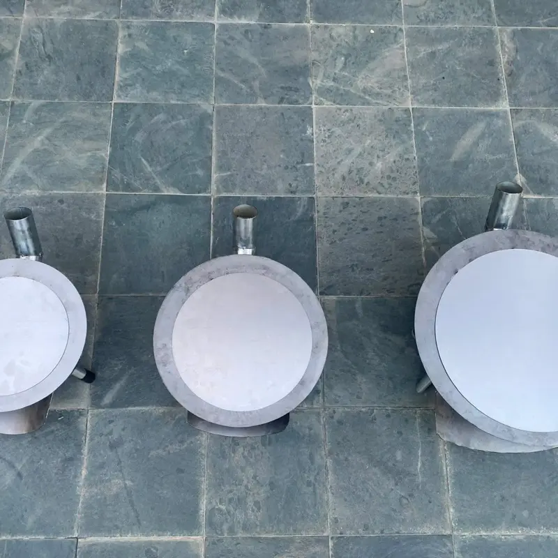 Bếp Tròn Chống Đen Nồi C40 + Chất Liệu Thép Liên Xô Bền Đẹp - Đủ Phụ Kiện Đi Kèm Camping 6
