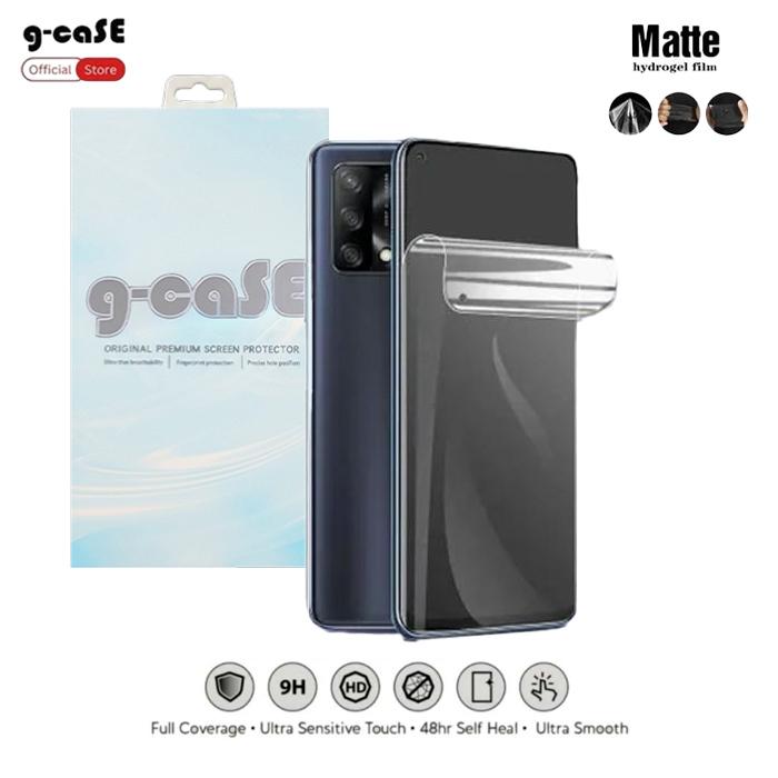 Gambar g-caSE FOR LG G8 G8S G8X THINQ ANTI GORES JELLY HYDROGEL MATTE  FULL SCREEN - LG G8, DEPAN dari G-caSE Official Store Kota Administrasi Jakarta Pusat Tokopedia