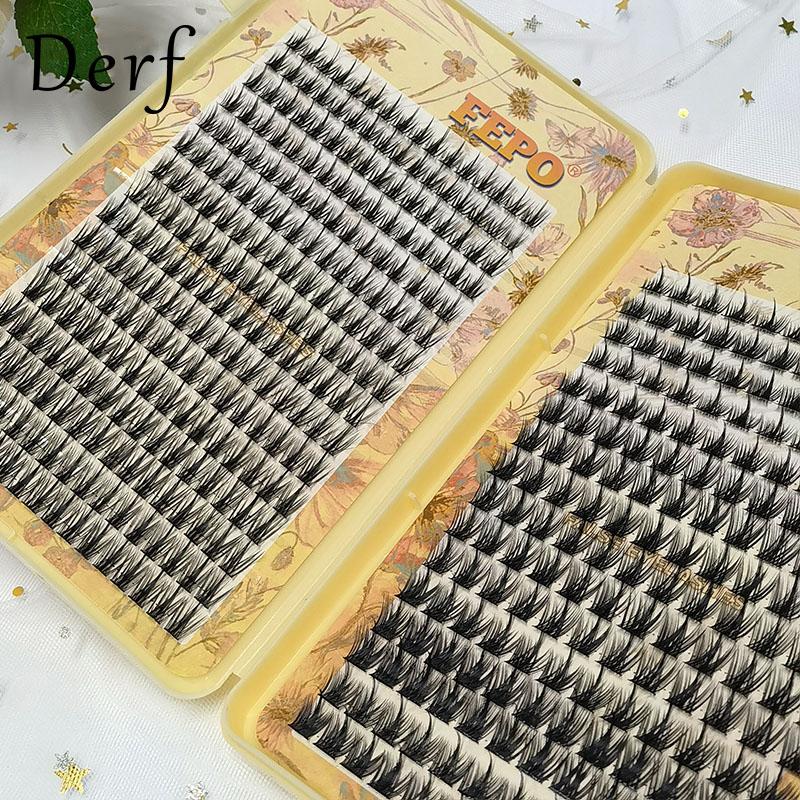 Lông Mi Giả 448 Cụm Sợi Có Thể Tái Sử Dụng Dung Tích Lớn Tự Nhiên Đi Kèm Với Keo Và Nhíp Sách Hướng Dẫn Sử Dụng