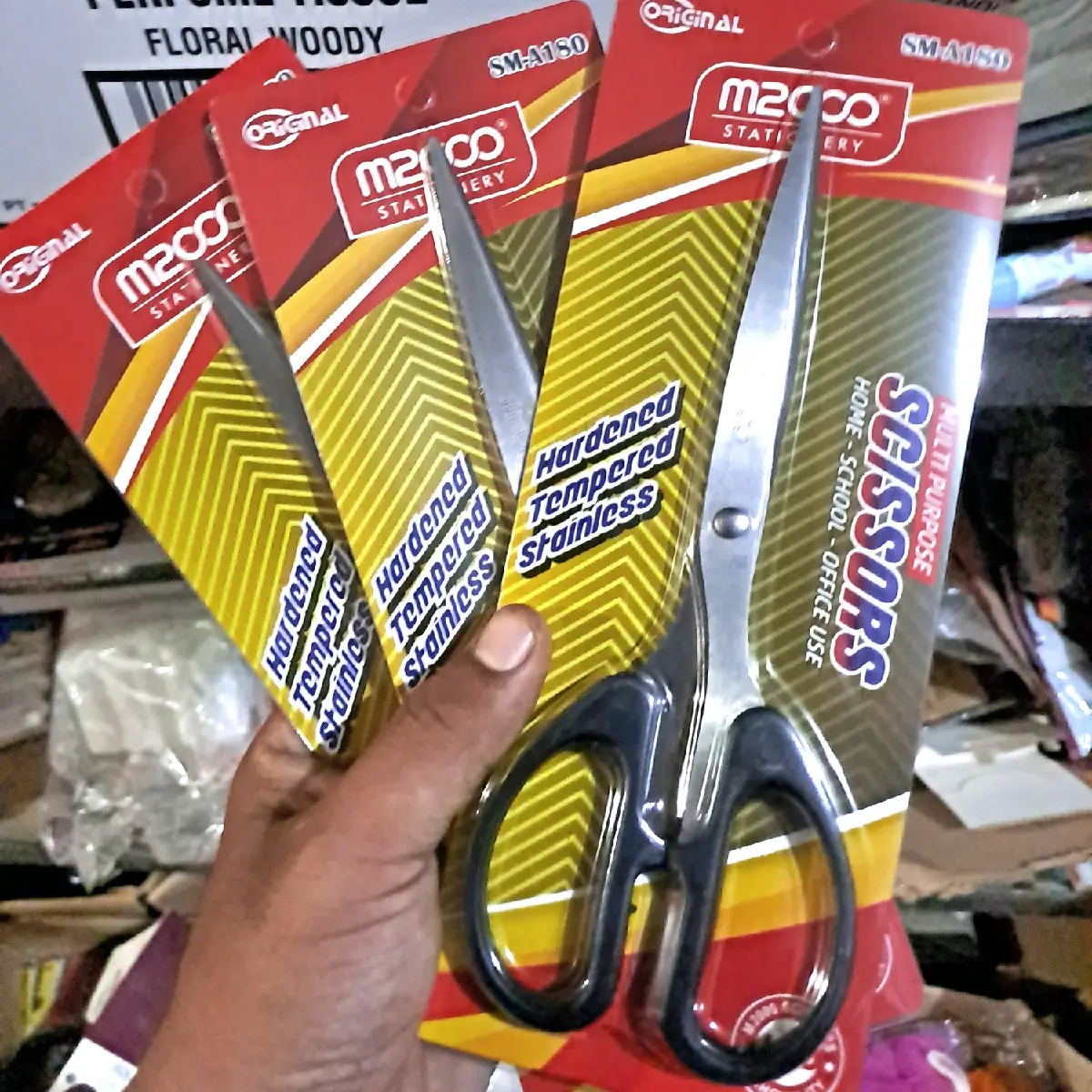 3 pcs gunting besar A180 M2000. gunting rambut,kertas dan kerajinan