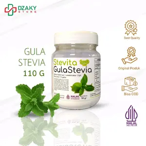 [FLASHSALE] Gula Stevia Lemovita 110 Gram | Pemanis alami | Original dan Organik | Gula Anti Diabetes