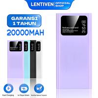 Gambar LENTIVEN Powerbank Mini 20000mAh Fast Charging With 4 USB For iPhone Samsung Android SD40 - BLACK dari Lentiven Shop Kota Tangerang Selatan 1 Tokopedia