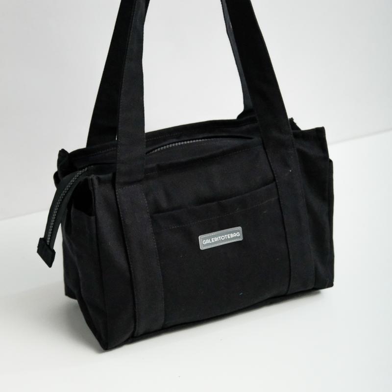 GREIGE 3 SAKU TOTEBAG KANVAS POLOS/ TOTEBAG/ TOTE BAG PRIA/ TOTE BAG WANITA 6