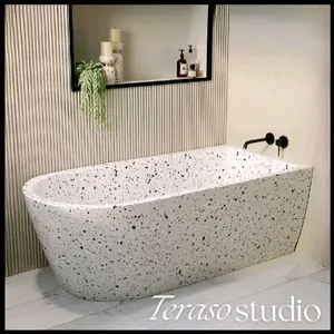 Bathtub Teraso Bali Natural Model Sudut