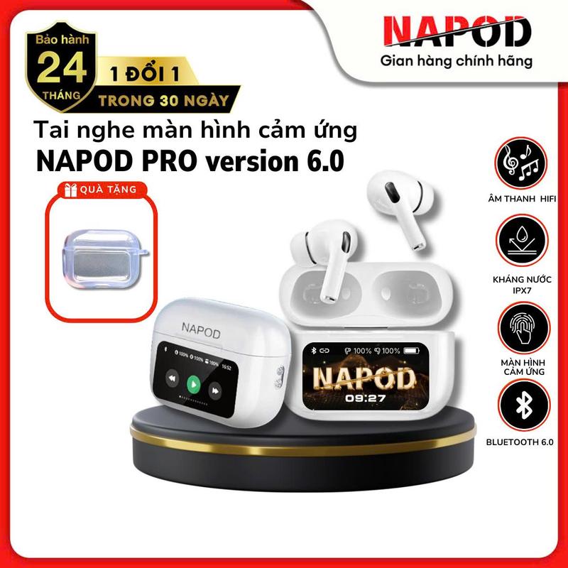 [TPT - NAPOD ] Tặng Kèm Ốp Phiên bản nâng cấp Tai nghe Bluetooth ...