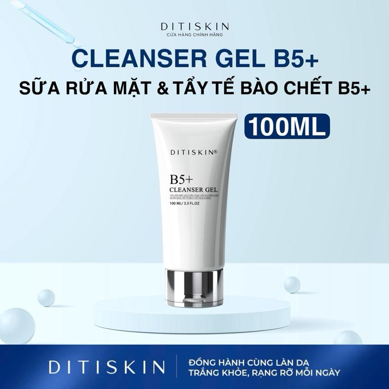 PHIÊN BẢN MỚI 2 TRONG 1 SỮA RỬA MẶT TẨY TẾ BÀO CHẾT DẠNG GEL DÀNH CHO DA DẦU MỤN DA NHẠY CẢM giúp da sạch sẽ thông thoáng sáng mịn hỗ trợ kiềm dầu giảm mụn cám mụn đầu đen 1 tuýp 100ml Skincare _