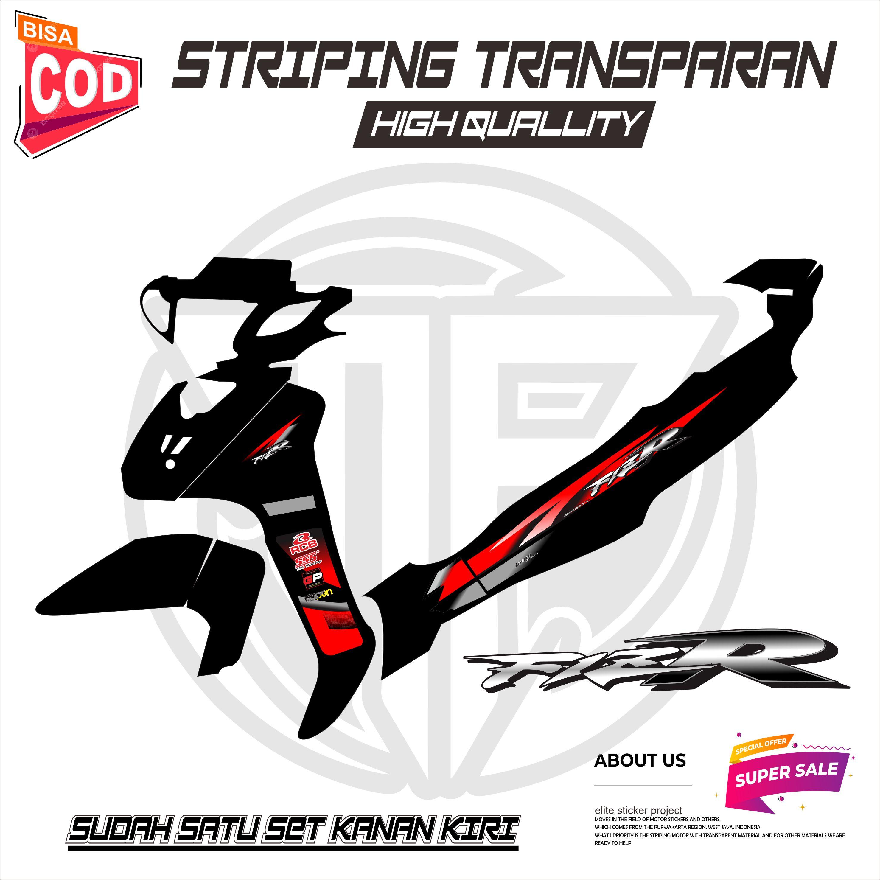 Striping variasi transparan Decal Polet Sticker yamaha fizr fiz r f1 zr sporty limited edition 01 Striping variasi transparan Decal Polet Sticker yamaha fizr fiz r f1 zr sporty limited edition 01