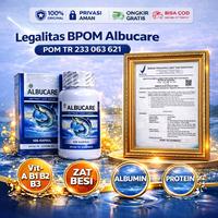 Gambar Albucare Original Isi 100 Kapsul Ekstrak Ikan Gabus Suplemen Albumin - BPOM Halal MUI dari Nia Nature Kota Administrasi Jakarta Barat 4 Tokopedia
