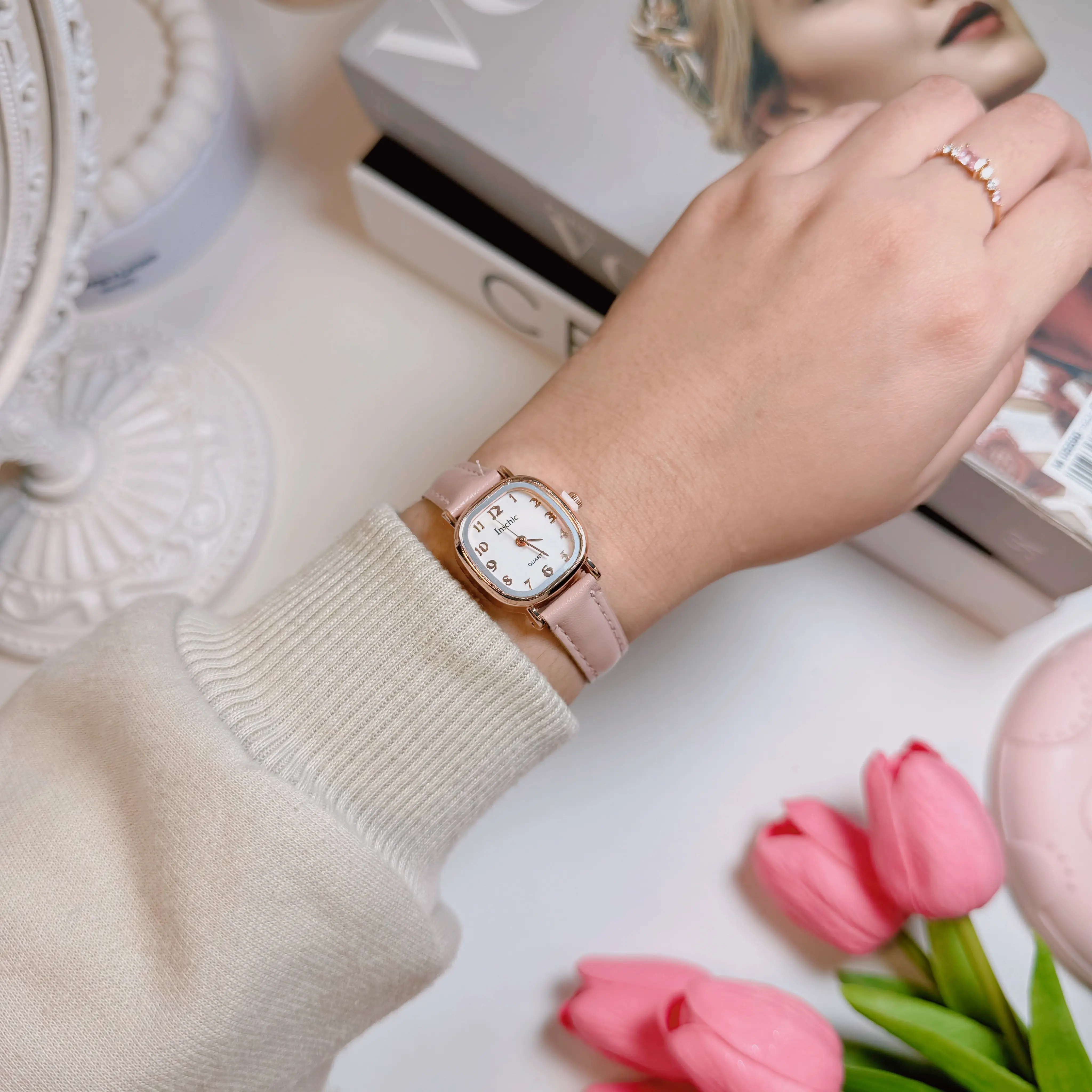 MYB | Jam Tangan Kulit Classic Mini Series - Free Box Free Gift