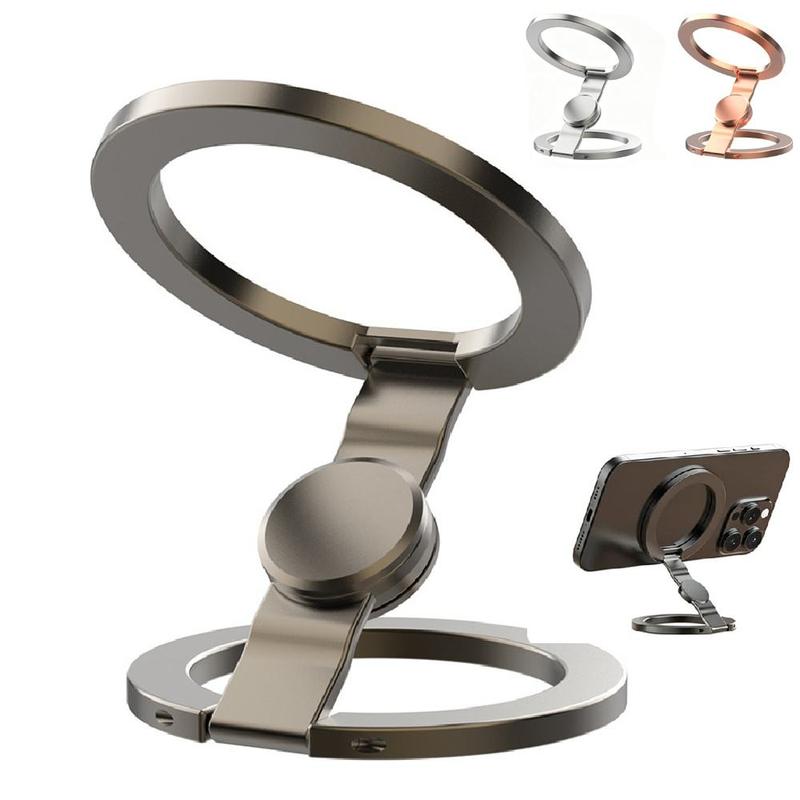 Bộ giá đỡ điện thoại từ tính kèm con quay fidget, giá đỡ vòng nam châm kép, đồ chơi fidget dành cho người lớn, có thể gấp gọn, xoay 360°, giá đỡ điện thoại gắn trên ô tô, giá đỡ điện thoại để bàn, tương thích với MagSafe, phụ kiện giảm căng thẳng cho nhà
