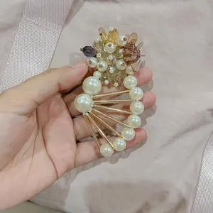 Bros Brooch Handmade Statement Brooch accessories wanita Aksesoris Clips Bros Kerah
