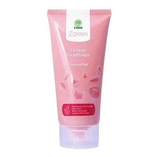 Zareen Creamy Facial Foam Hni Hpai - Sabun Cuci Muka Zareen Busa Lembut dan Halus