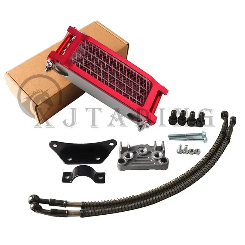 Bộ Tản Nhiệt Dầu Cao Cấp Cho Xe Máy | Làm Mát Động Cơ Hiệu Quả | Phù Hợp Honda Monkey 125, Xe Đạp Điện & Xe Số 50cc - 150cc 6