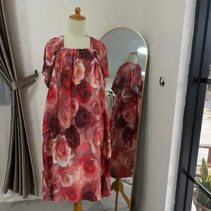 NESTUFF DRES KIARA BAHAN RAYON VISCOSE PREMIUM BUSUI KARET ADA SAKU KANAN