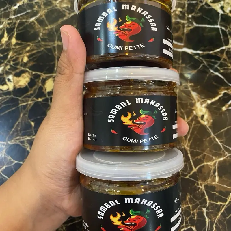 Sambel Makassar by Masita isi 3 pot sambal Food 2