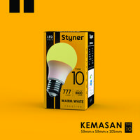 Gambar Lampu LED A BULB STYNER TIPE 10 KUNING dari 56 Mart Official Kota Surabaya 2 Tokopedia