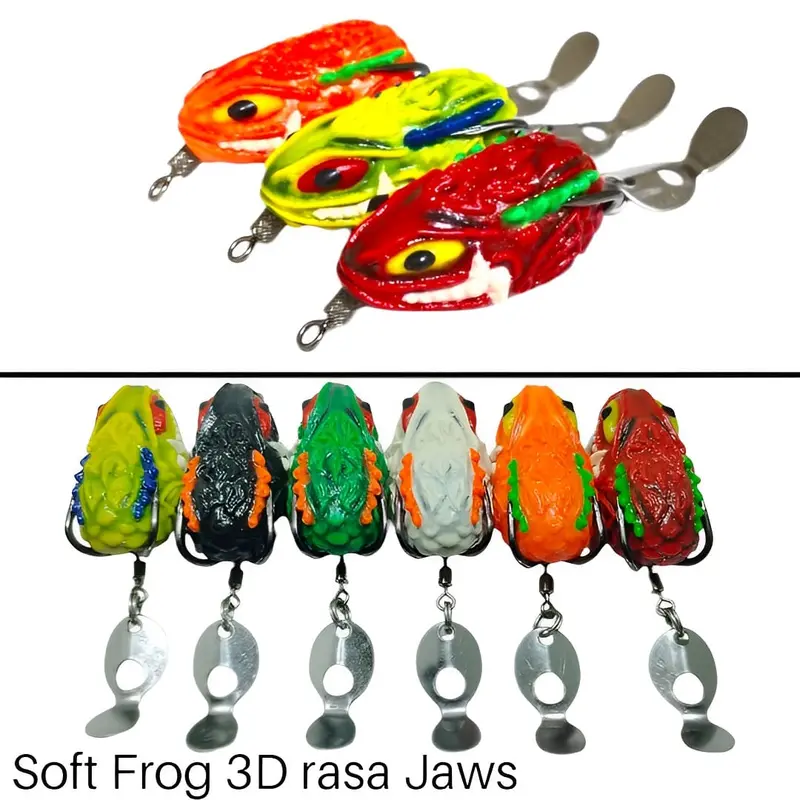 SOFT FROG SISANGAR UKURAN 3,5CM SUARA BERISIK SEPERTI JAWS 1