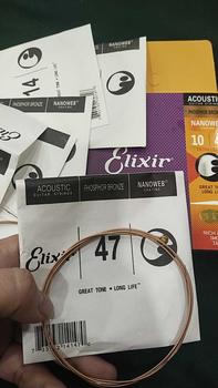 Product Review of Senar Gitar Elixir Nano Web Akustik Acoustic Anti/Tahan Karat  010/047 Satu set Asli from k**n 1