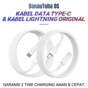 Danautoba OS -Kabel Data Cepat USB-C/Lightning – Charger 20W/35W – Cocok iPhone 8–17