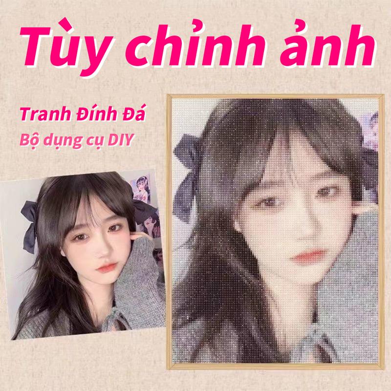 Tranh Đính Đá Tùy Chỉnh Ảnh,ACANDYL,Tranh Đính Đá Toàn Bộ,Kim Cương Vuông/Kim Cương Tròn,Với Bộ Quà Tặng Hình Ảnh Của Tôi,Thích Hợp Làm Quà Sinh Nhật, Thêu Khảm,Tranh Thêu Chữ Thập,Tùy Chỉnh Cho Ảnh Gia Đình,Ảnh Cá Nhân,In theo yêu cầu, Làm Đồ Handmade