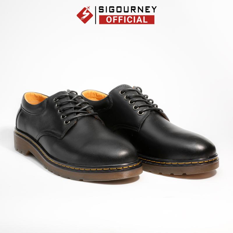 Giày Derby Da Bò Thật Cao Cấp Sigourney SDR06 - Năng Động Cá Tính Bụi Bặm