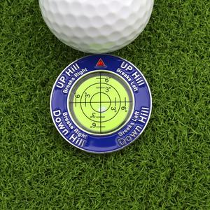 Slope Master Pro リーダー 1個、レベルゲージ、ボール位置マーカー、ゴルフ用品、ダブル面ボールマーカー、必須のゴルフアクセサリー