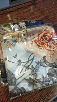 Product Review of Silk Scarf Professional Large Square Scarf Etiquette Silk Scarf European and American Big Brand Shawl Silk Satin Scarf Versatile Fashion Headscarf Hair Scarf from P**a 0