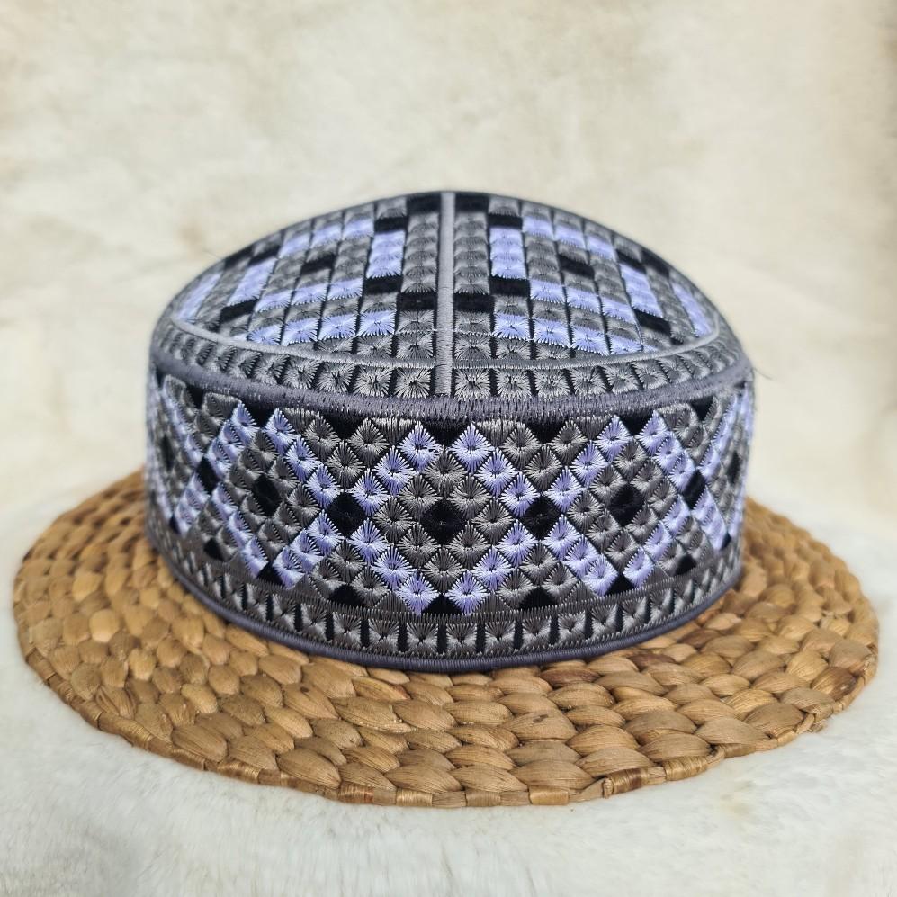 Peci Model Pakistan Full Bordir Lebaran Muslim Nyaman Songkok Dewasa Kopiah Motif