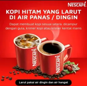 NESCAFE CLASIC kopi hitam 90gr & 45gr