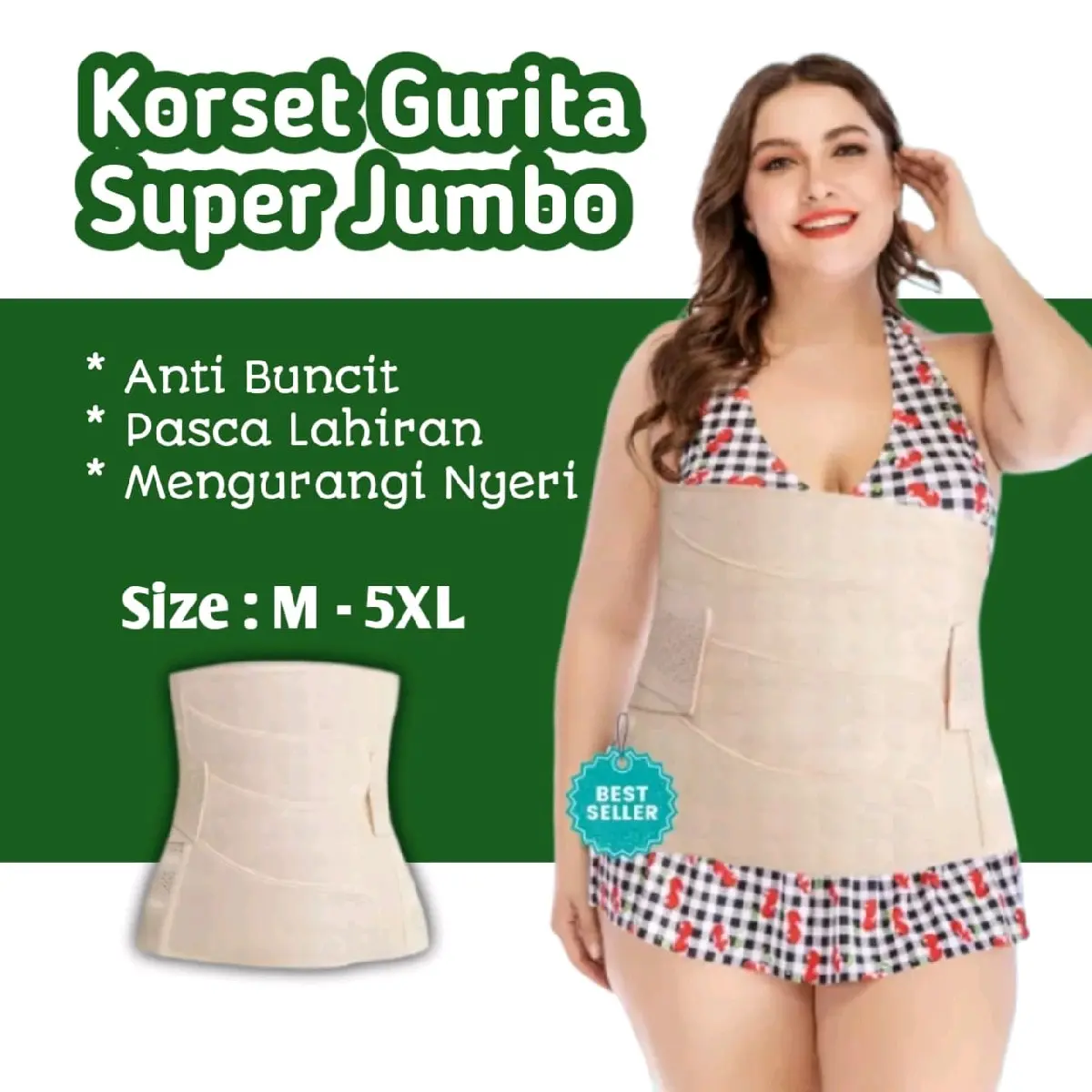 MABHUNGA M-5XL 45-120 kg Korset Gurita