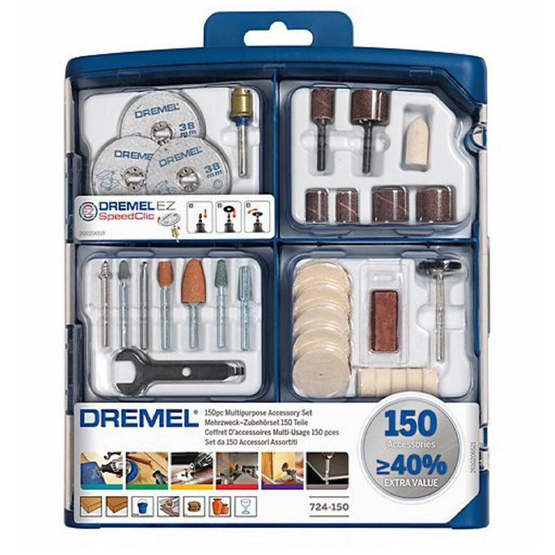 Dremel DRE724 150PC Multipurpose Accessory Set 0