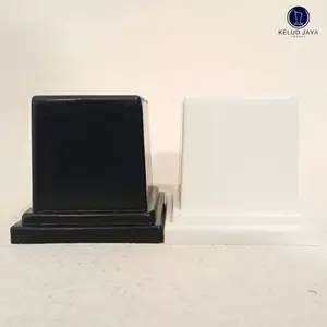 TATAKAN PIALA / W4PP WARNA HITAM PUTIH HARGA GROSIR MINIMAL PEMBELIAN