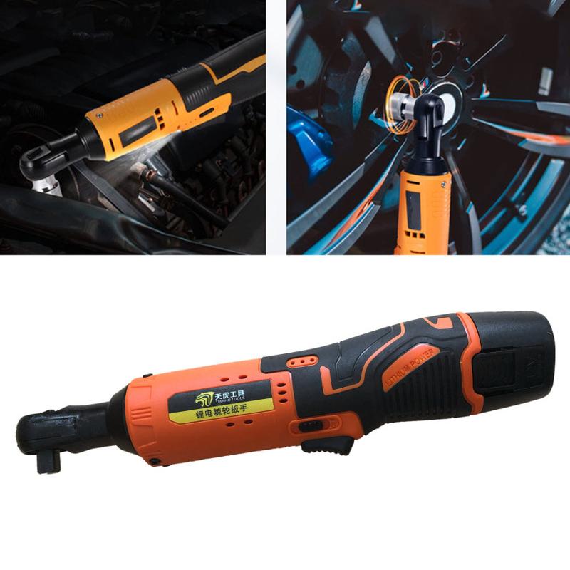 Product Introduction of Cordless Ratchet Wrench12V 45N.m Electric Ratchet Wrench Angle Drill Screwdriver Removal Screw Nut Car Tool 22