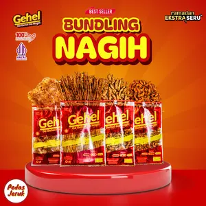 [PAYDAY] GEHEL BUNDLING NAGIH POLL Cemilan Pedas- Makanan Ringan Food Jajanan Snacks Gift