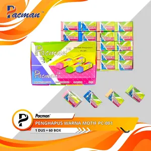 Penghapus Pensil 1 box isi 40 pcs Voxy / Stark / My Style / V-GEN / PACMAN