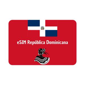Tarjeta eSIM República Dominicana para Viajes con Hotspot y Top Up Disponible Solo Datos sin Llamadas ni SMS Cobertura Altice 3G