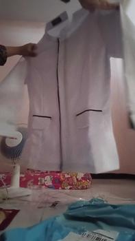 Product Review of Seragam Wanita ASN Polos Hitam Putih Panjang Murah Seragam Panjang Blazer Celana Katun from S**i L** 0
