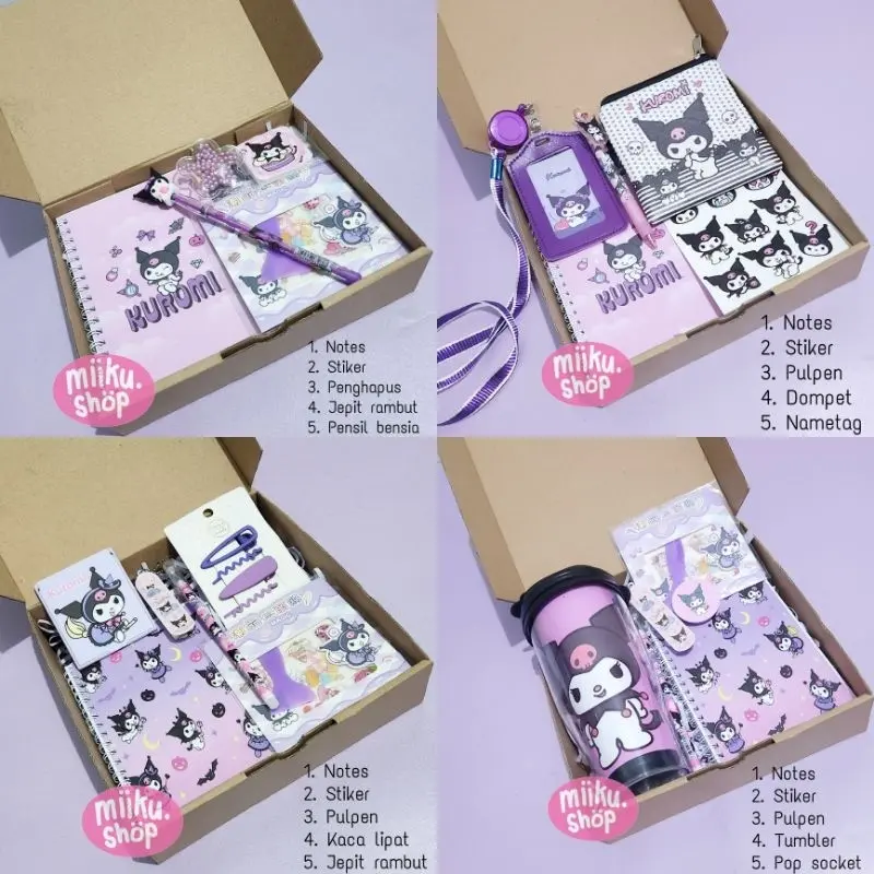 BIRTHDAY GIFT HAMPERS SANRIO KARAKTER KUROMI