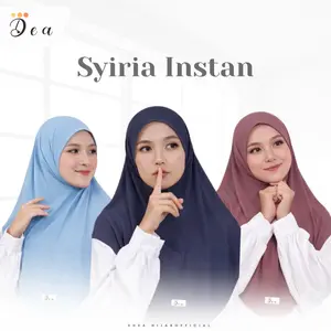 Bergo Instan Jersey Nonped //Hijab Syiria instan size M NONPED // Bergo Non Pet Antem Matt Jersey // Bergo instan Syiria jersey korea menutup dada // Bergo Viral