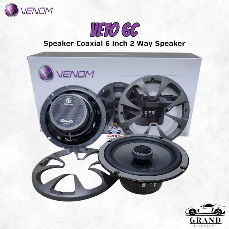 SPEAKER COAXIAL VENOM VETO 6C COAXIAL ELLEMENTO 6C 0