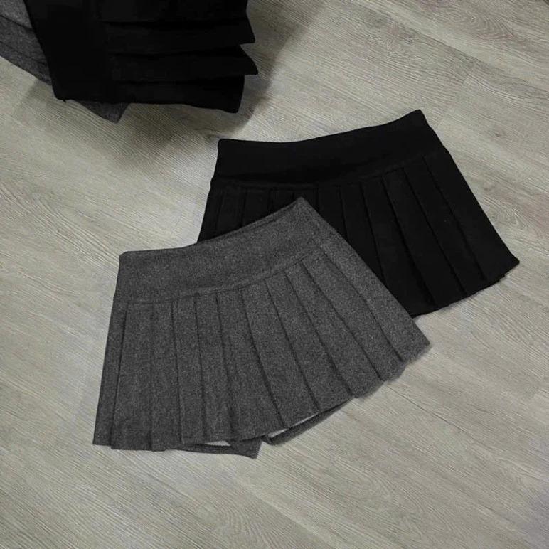 Chân Váy Dạ Dáng Tennis Cạp Lưng Cao BIG SIZE Khóa Sườn Lưng Cao Trên Rốn 4cm Tôn Eo Che Bụng Che Đùi To Cho Nữ  TA-036 | BigBuy360 - bigbuy360.vn