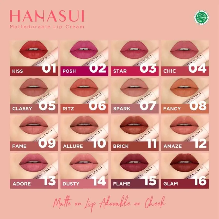 HANASUI Mattedorable Lip Cream