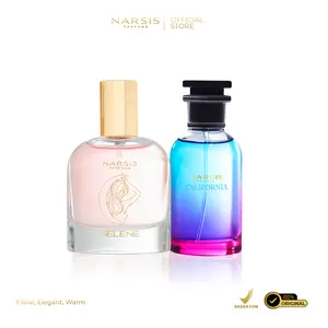 [BUNDLING PACKAGE] NARSIS Selene Eau de Parfume + NARSIS California Eau de Parfume Unisex  Perfume Peach Orange