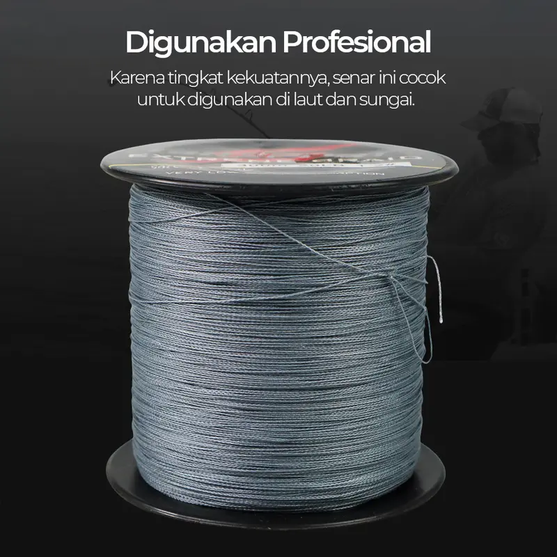 Senar Pancing benang PE 300m 500m kuat / senar PE pancing / senar pe murah kenur pancing PE 7