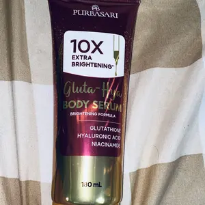 [1 PCS] Purbasari Body Serum 180ml - Cybright Whitening - Ceramide Barrier - Phyto Cell-C - White Glow - Skin Firming - Gluta Hya  / Mencerahkan / Melembabkan / Hidrasi Lotion Pencerah Tubuh Hand